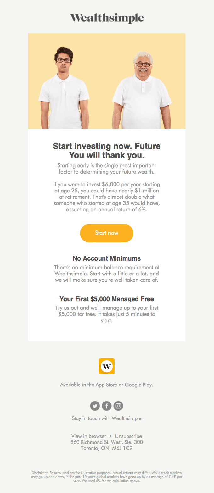 5 Best Email Marketing Examples for Financial Services Brands