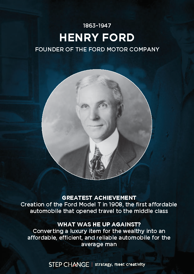 History’s Greatest Strategists: Henry Ford | Step Change Blog