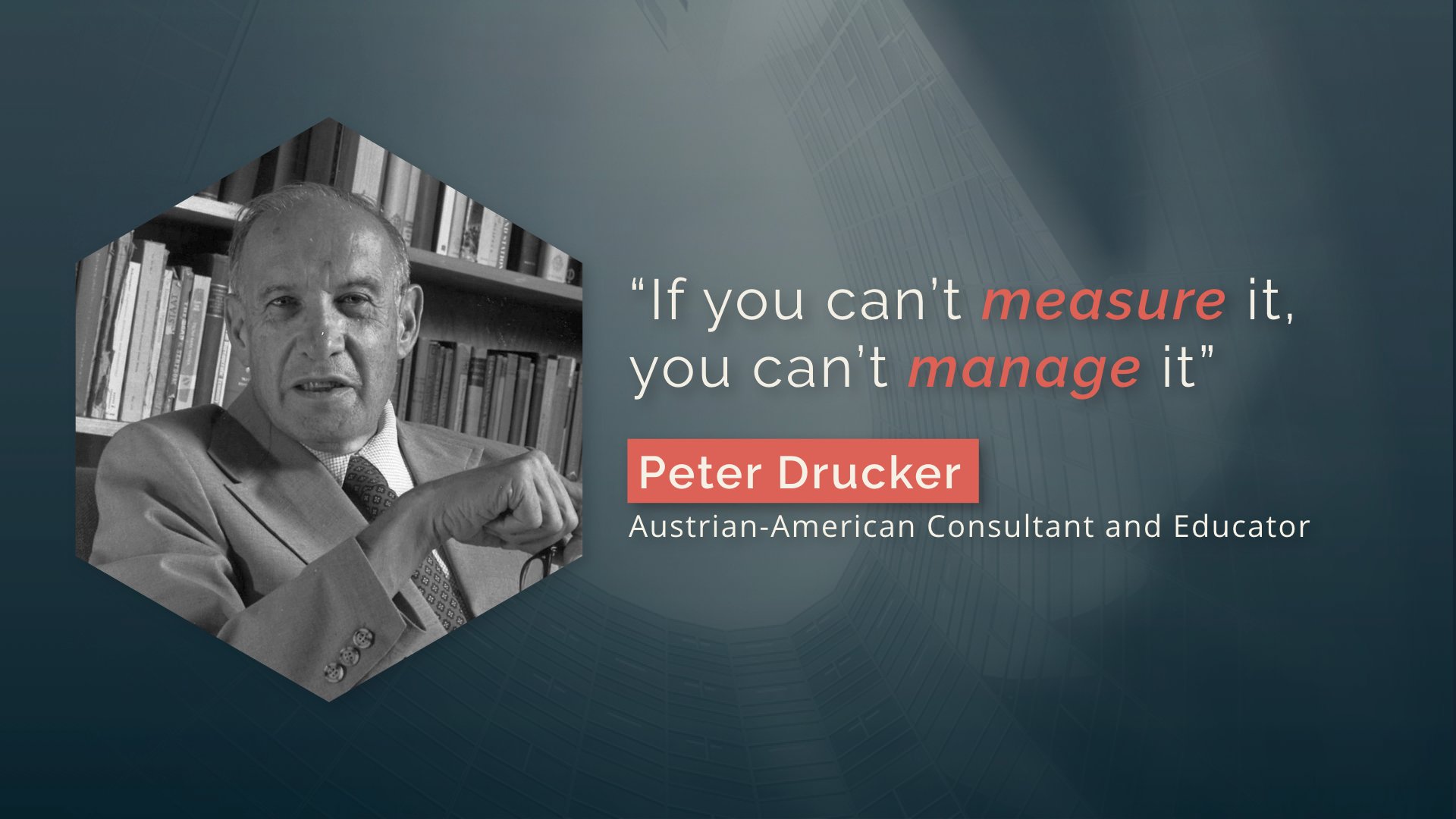Measures That Matters - Peter Drucker