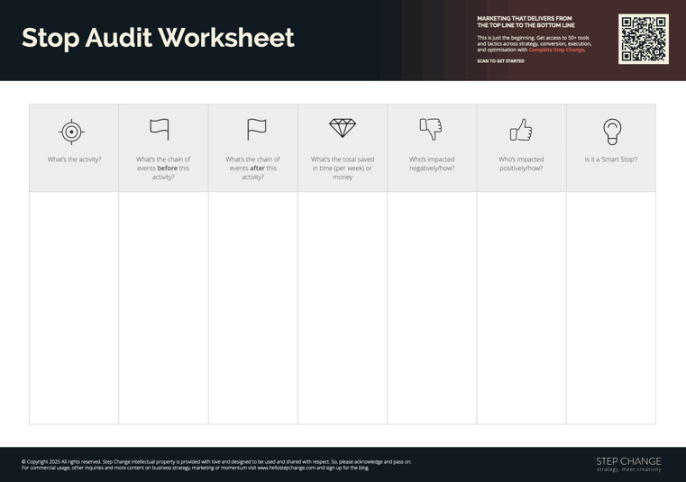Step Change - How To Run A Stop Audit 2