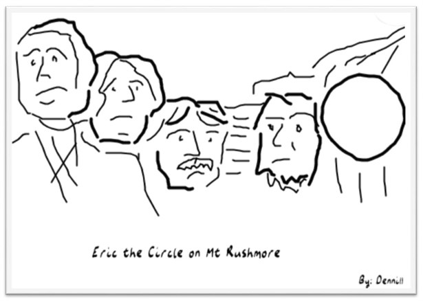 Eric The Circle On Mt Rushmore
