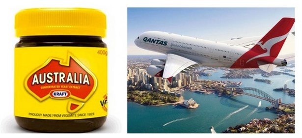 Vegemite -Qantas